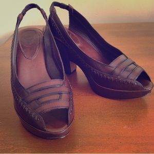 Frye Slingback Heels